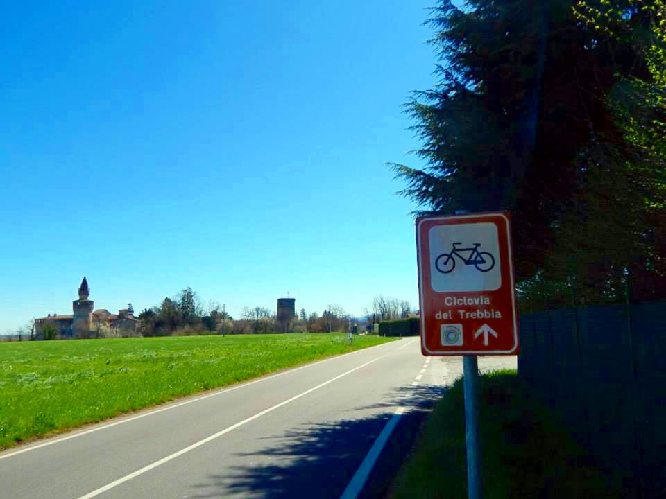 Ciclovia del Trebbia a Rivalta